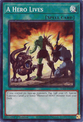 A Hero Lives - RA04-EN087 -  (Super Rare) - 1st Edition